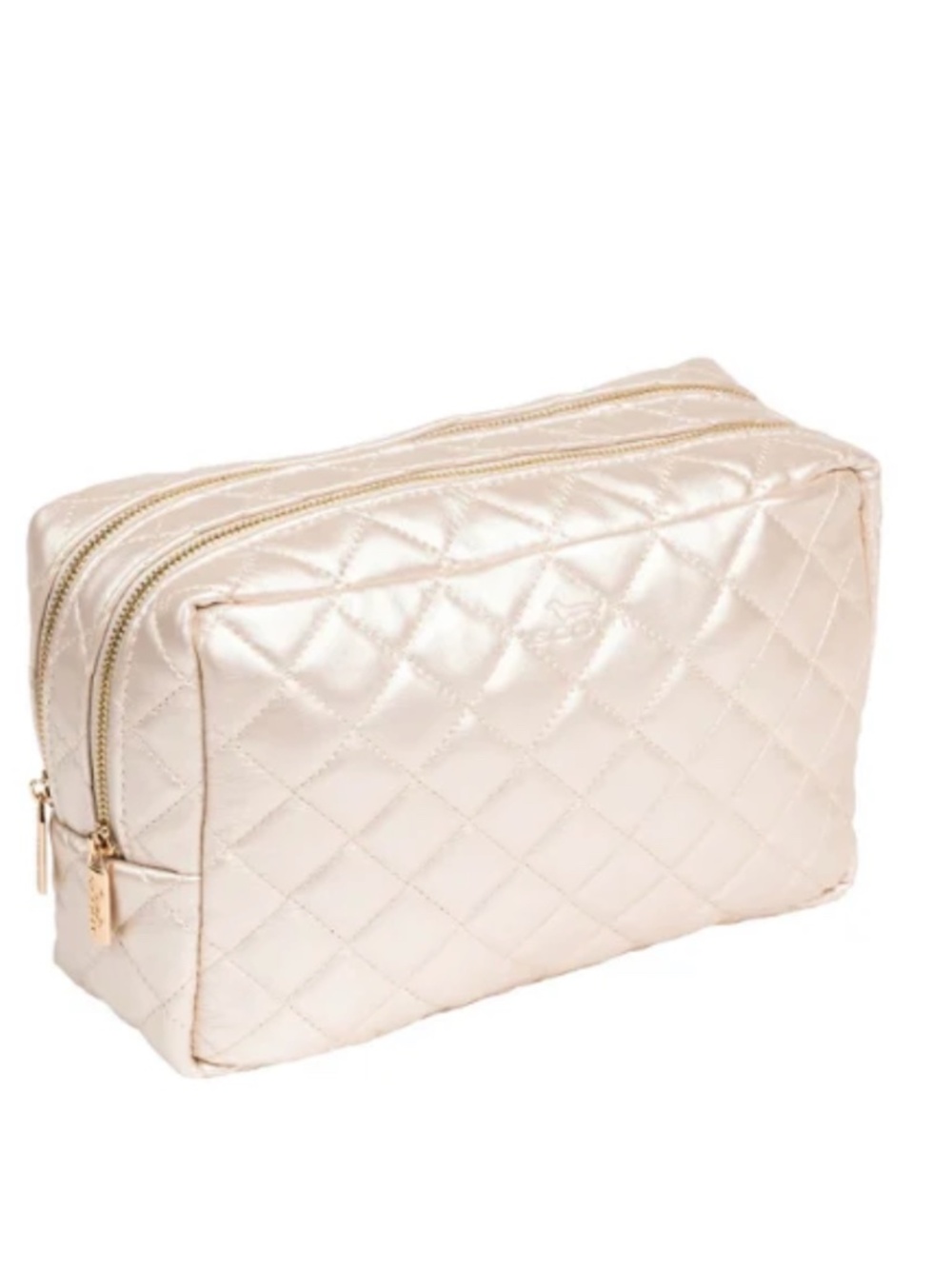 Scout Quilted Champagne toiletry bag